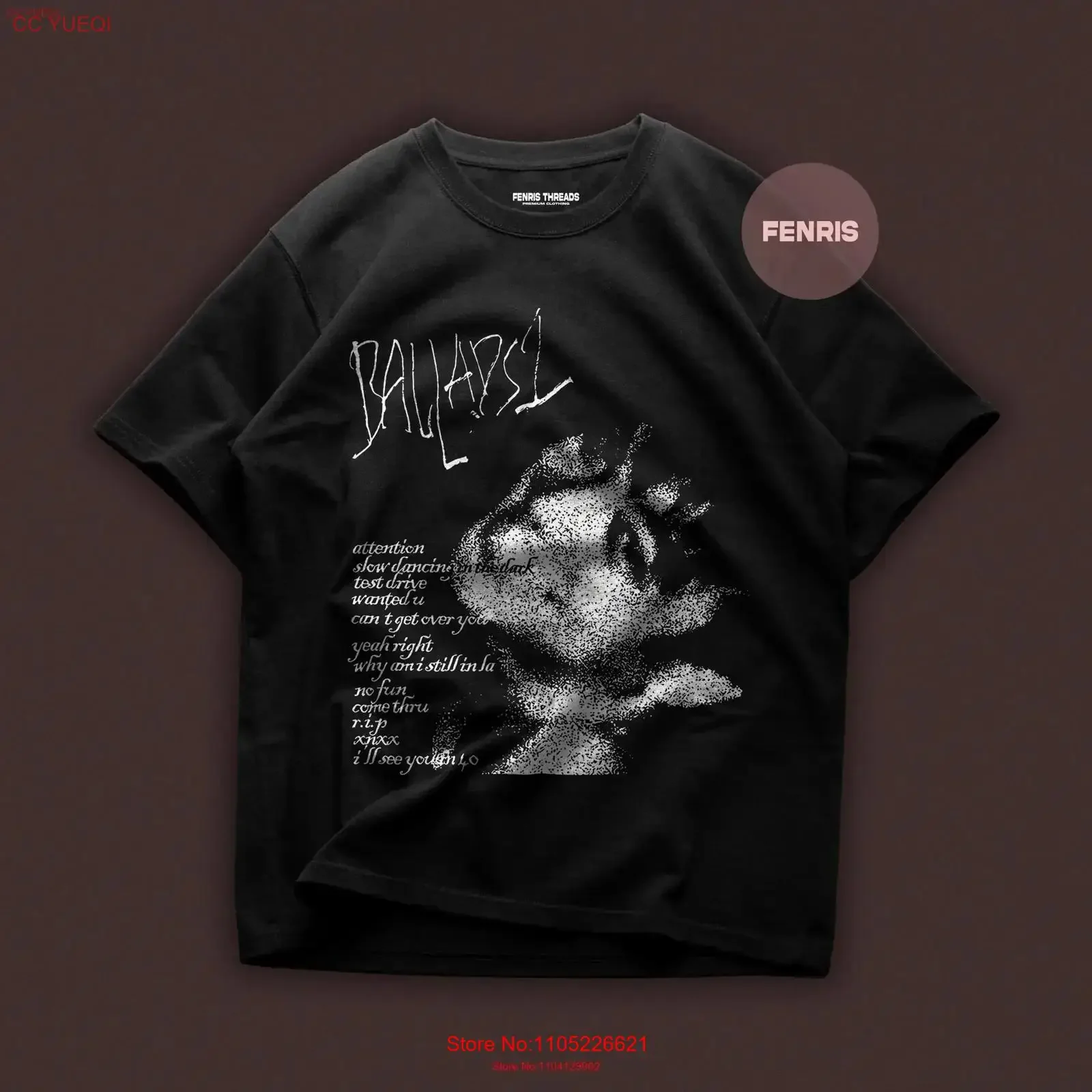 Premium Joji T Shirt BALLADS 1 Album Slow Dancing In The Dark Single New Heavy Cotton vintage Washed Comfortable Casual fashion
