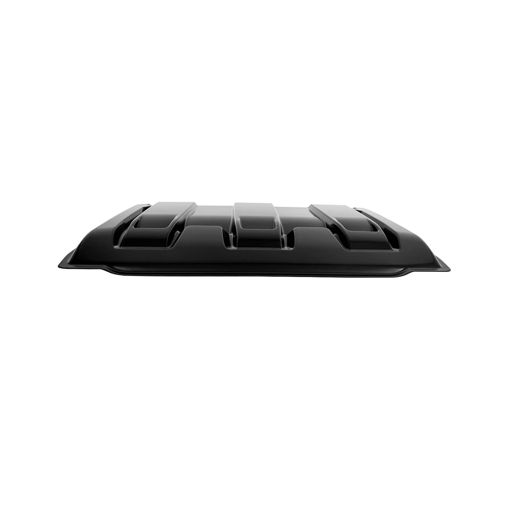 Bonnet Scoop Hood Vent Cover For Ford Ranger T9 Raptoe 2022 2023 ABS Black Bonnet Scoop Hood For Everest 2022 2023