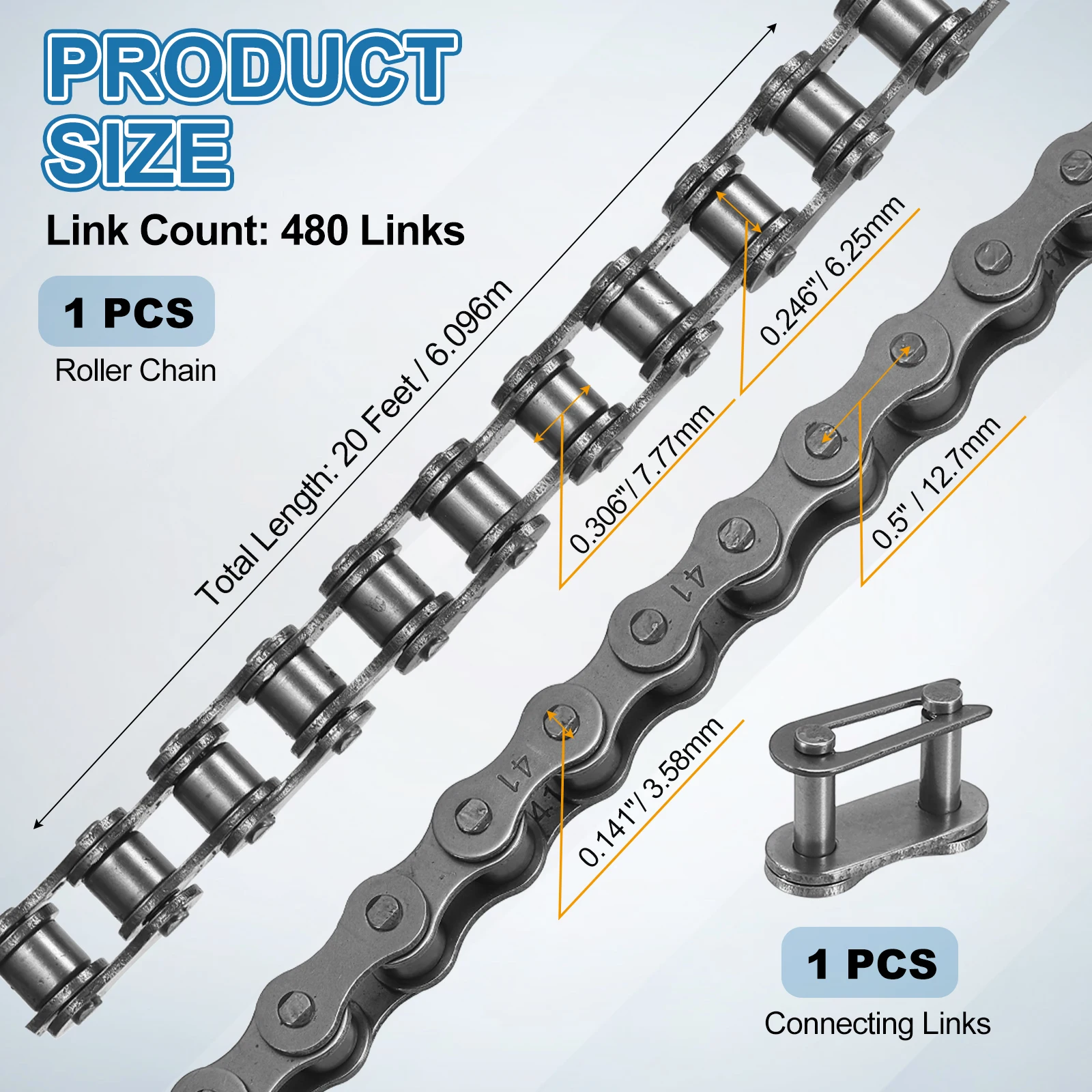 ANSI # Corrente de Rolos ISO 0 - Ansi Chain avaliação e preço
