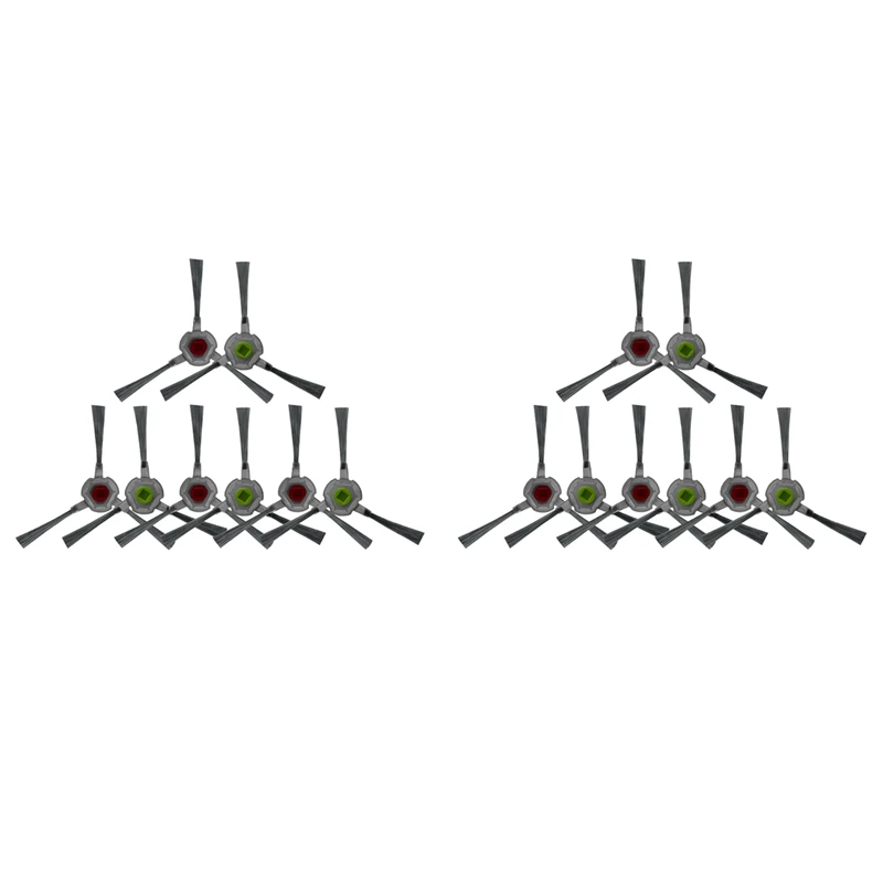 16 قطعة استبدال أجزاء فرشاة جانبية ل Ecovacs Deebot OZMO U2 DGN22 U2 برو جهاز آلي لتنظيف الأتربة الملحقات