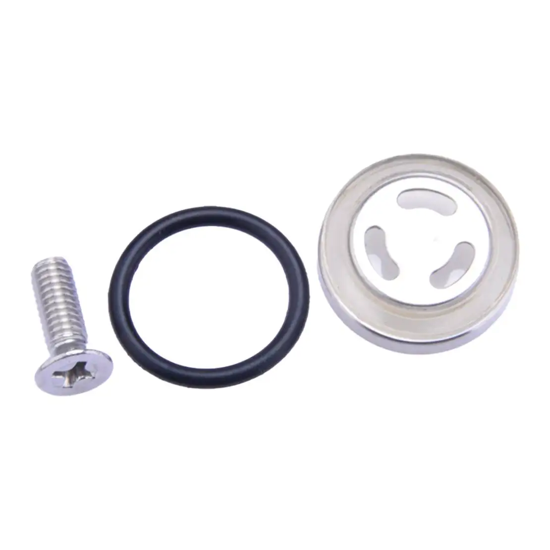 2 Sets Clutch Brake Master Cylinder Sight Glass Window Lens Fit for Honda V65 VF1100 Magna Sabre 1100