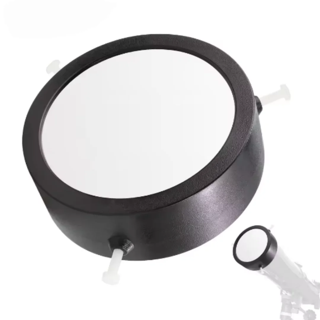 Capuchon de filtre solaire pour oculaire, diamètre intérieur 86-117 mm, couvercle d'objectif de télescope, sûr pour l'observation solaire, ajustement universel pour réfracteur