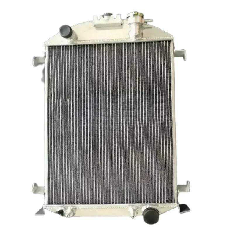 HOT 3ROW 100% Durable Aluminum Radiator FIT 1930 - 1931 For Ford Model A Chevy 350 V8 Swap Hot Rod AT 30 31 express logistics