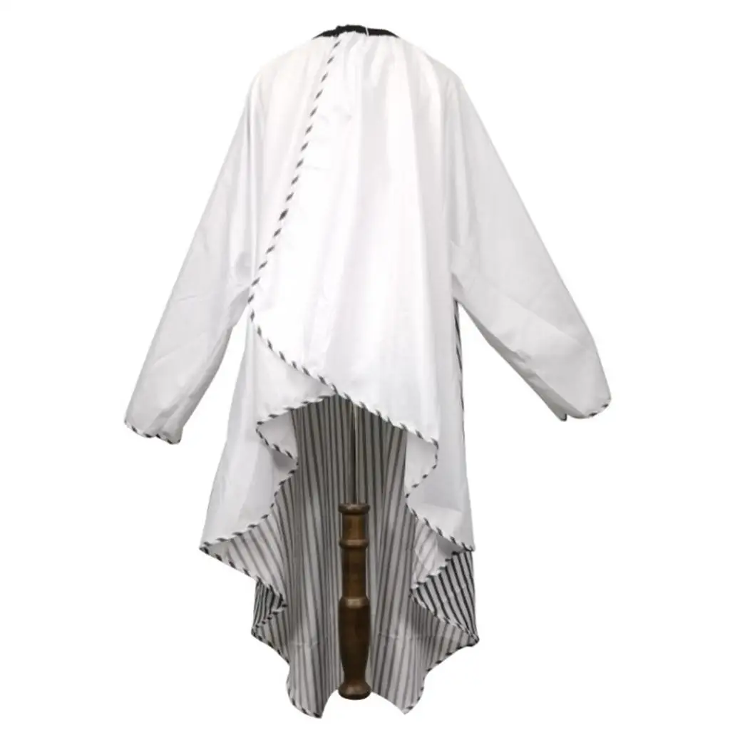 

Hair Cutting Gowns, Striped Hairdressing Salon Barber Capes, Waterproof Cloth Hairdresser Hair Cut Coloring Styling Apron
