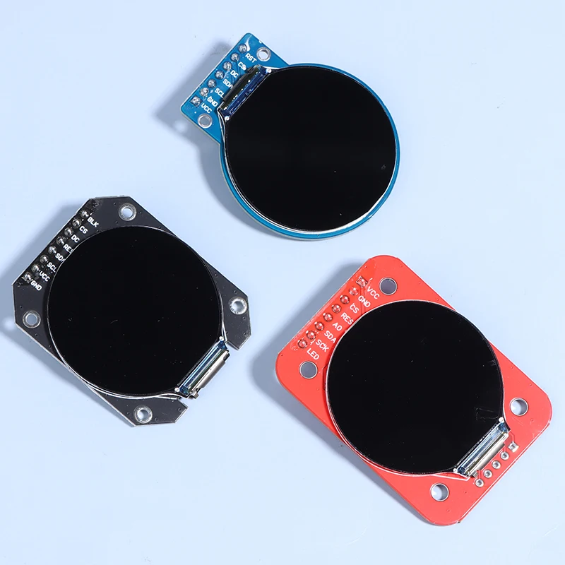 Display 1.28 Inch TFT LCD Display Module Round RGB 240*240 GC9A01 Driver 4 Wire SPI Interface 240x240 PCB For Arduino