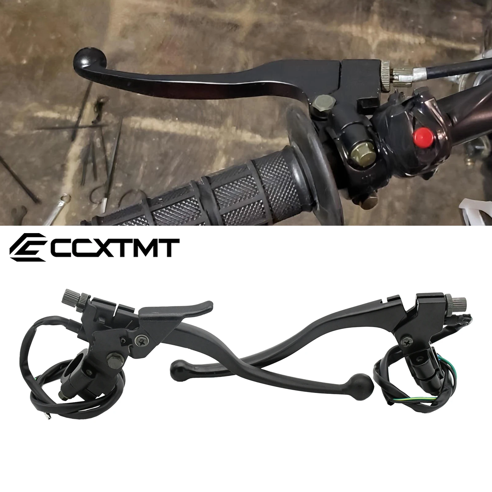 

22mm Handle Clutch Lever Parking Brake Lever Fit For ATV Jinling JLA-21B JLA-923 JLA-931E 50cc 90cc-250cc 300cc Universal Parts
