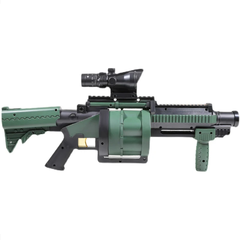 AK UNCLEElectric M23 젤 볼 장난감 총 자동 연속 발사 어린이 선물 장난감 총 모델