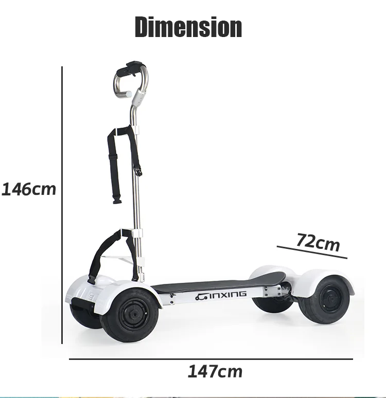 10inch wide wheel electric go  adult electric golf  with remote golf pull s Golf skateboard