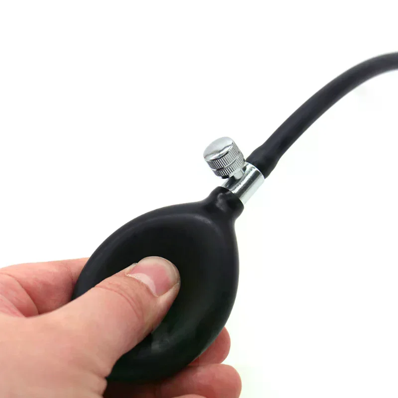/Kuz/Manual Blood Pressure Monitor Inflation Airbag Pvc Metal Valve Measure Meter Accessories Leak-proof Design
