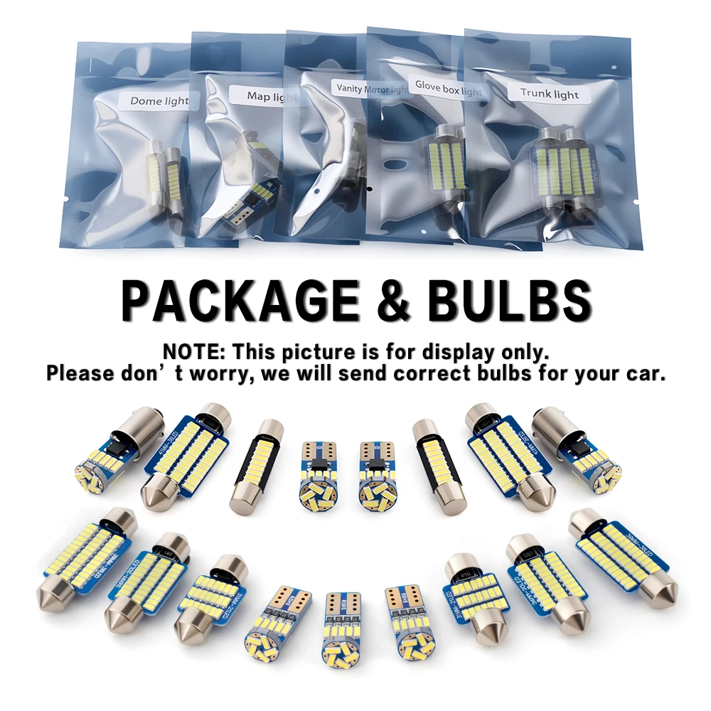 Car LED Interior Dome Light Kit For LEXUS GX GX460 GX470 2003 - 2018 2017 2016 2015 2014 2013 2012 Sunvisor Trunk Bulb Canbus