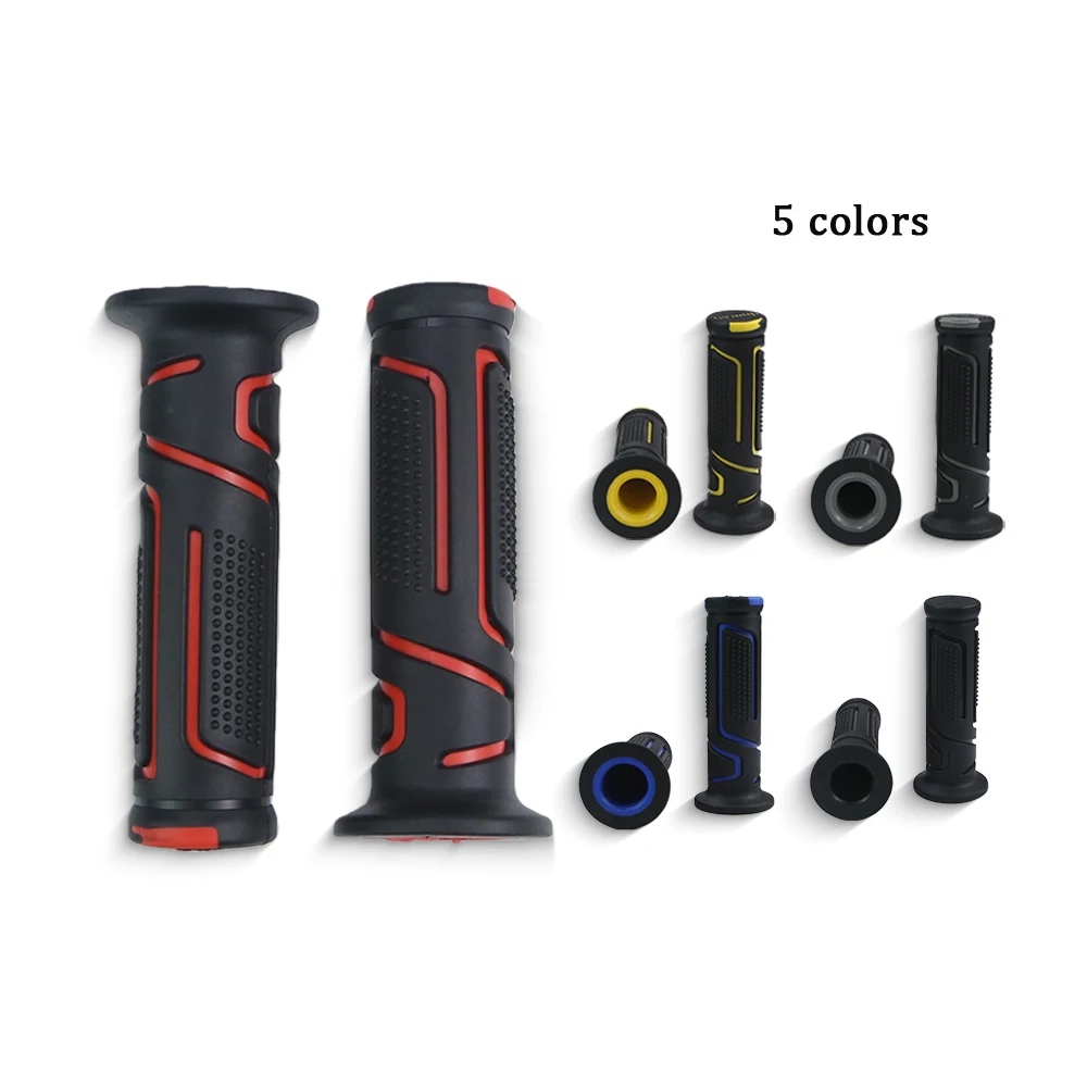AliExpress NONE Motorcycle Universal Handle Bar Grips Brake Handle for Dirt Pit Bike Motocross for Yamaha Kawasaki Suzuki Grips 22mm 24mm