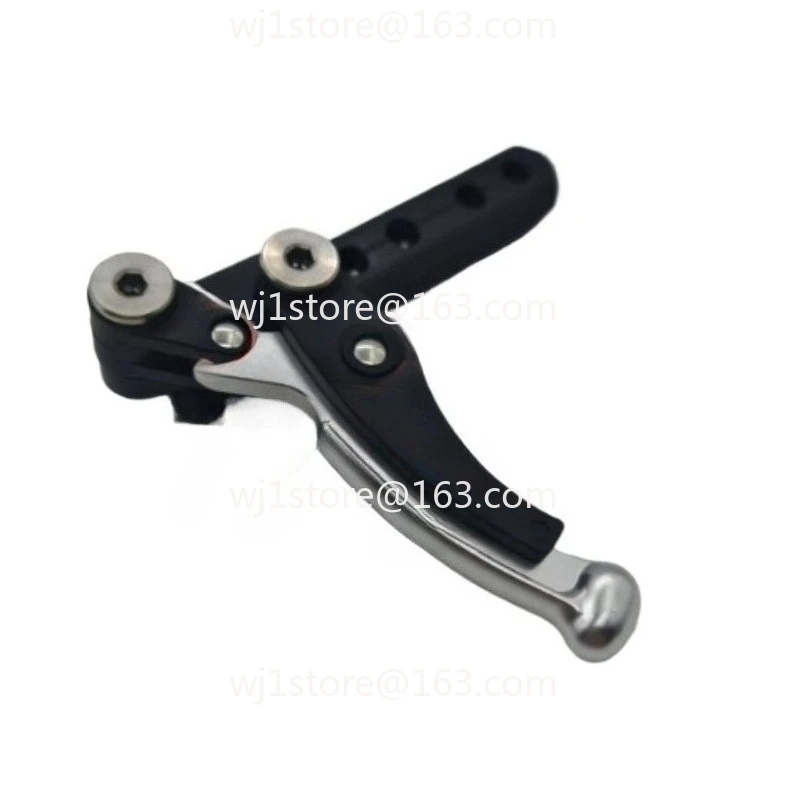 

Universal sports wheelchair aluminum alloy scissor brake wheelchair fittings pipe clip installation