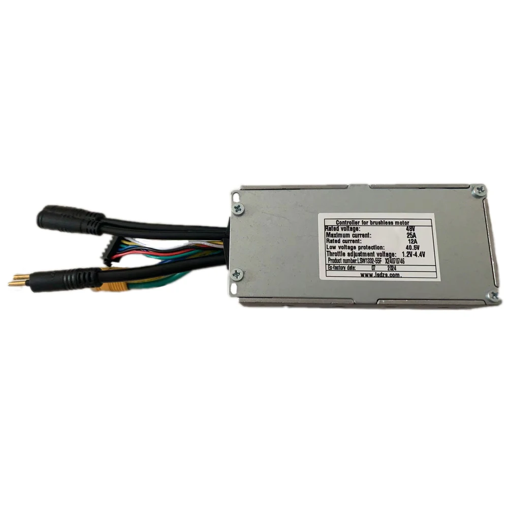 

Customized LSW1332-55F Brushless Motor Controller 48V 25A Electric Bicycle Conversion Kit Ebike Controller