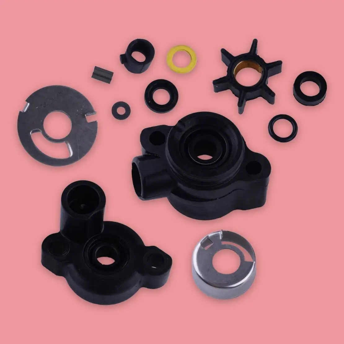 12122 46-70941A3 8-3446 Water Pump Impeller Kit Fit for Mercury 4 4.5 7.5 9.8 hp & Model 110 5595532 7143688 8068065 9258281