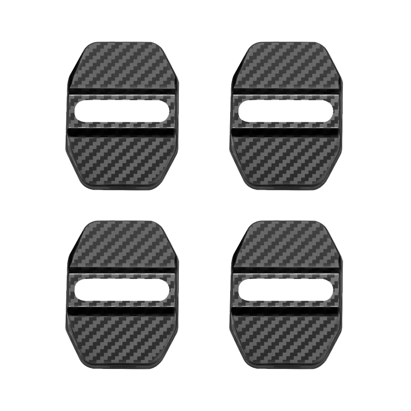 4PCS Car Door Lock Cover Auto Emblems Case For BMW M Power Performance M3 M5 X1 X3 X5 X6 E46 E39 E36 E60 E90 Car Accessories