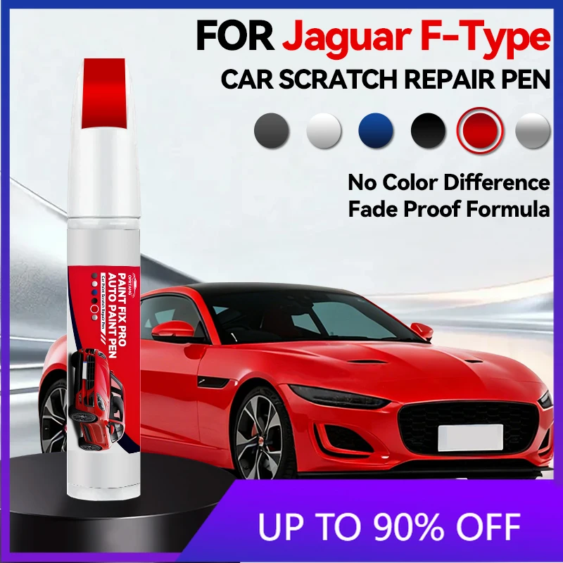 

Car Accessories Tool For Jaguar F-Type 1996-2026 Paint Repair Pen Touch Up Scratch Remover DIY Auto Accessories Black White Silv