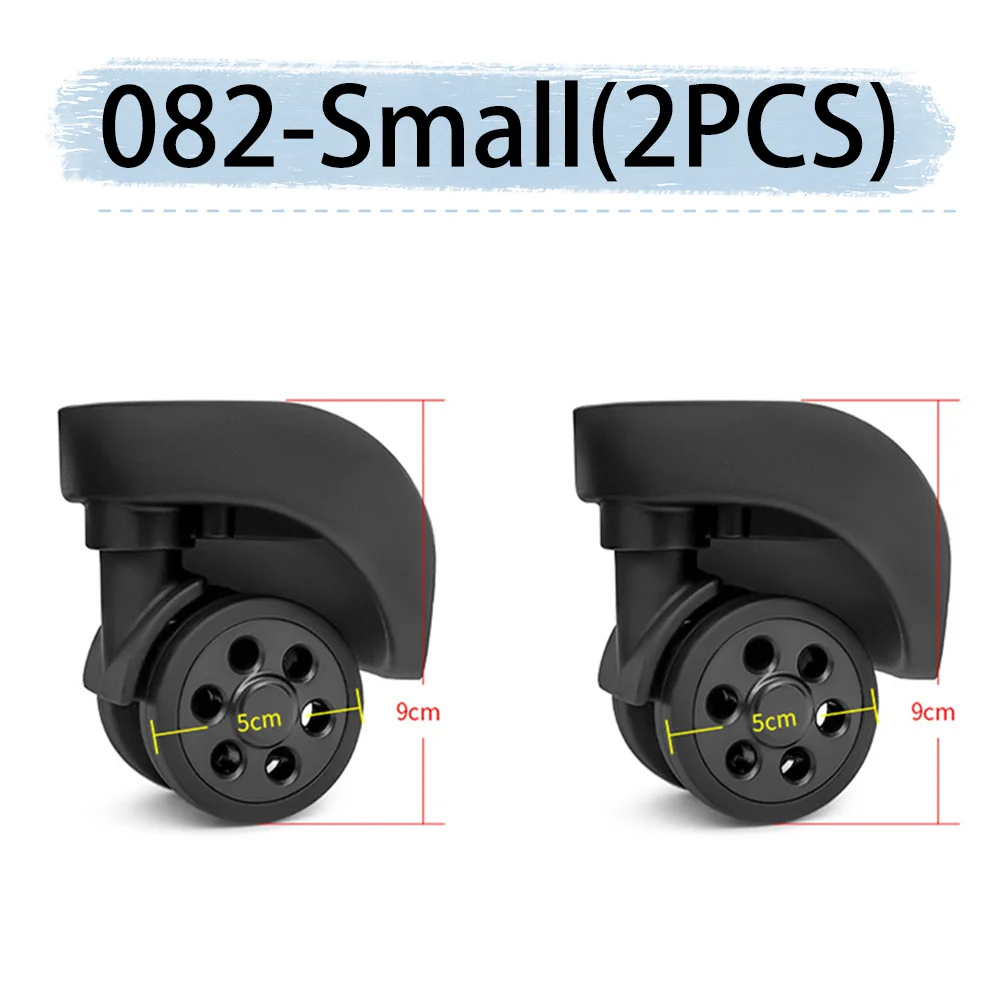 For Rimowa 082 Universal Wheel Replacement Suitcase Smooth Silent Shock Absorbing Wheel Travel Accessories Mute Wheels Casters