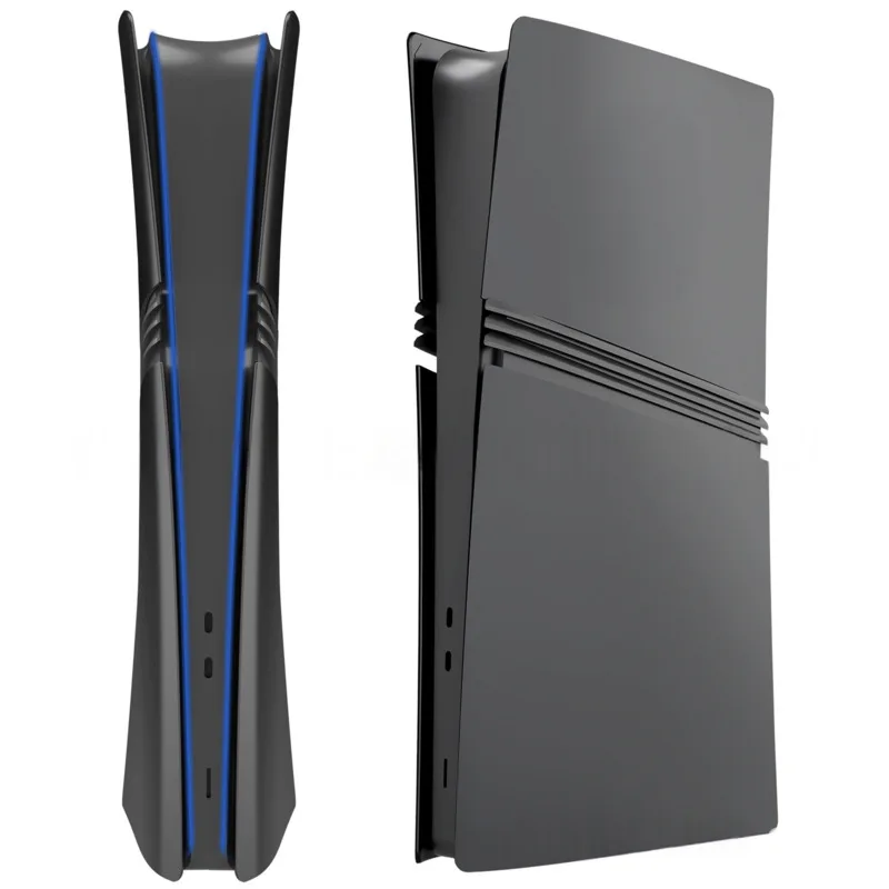 Case For PS5 Slim Replacement Protective Shell Cover Detachable Gray Anniversary Case Faceplate For PS5 Console Gaming