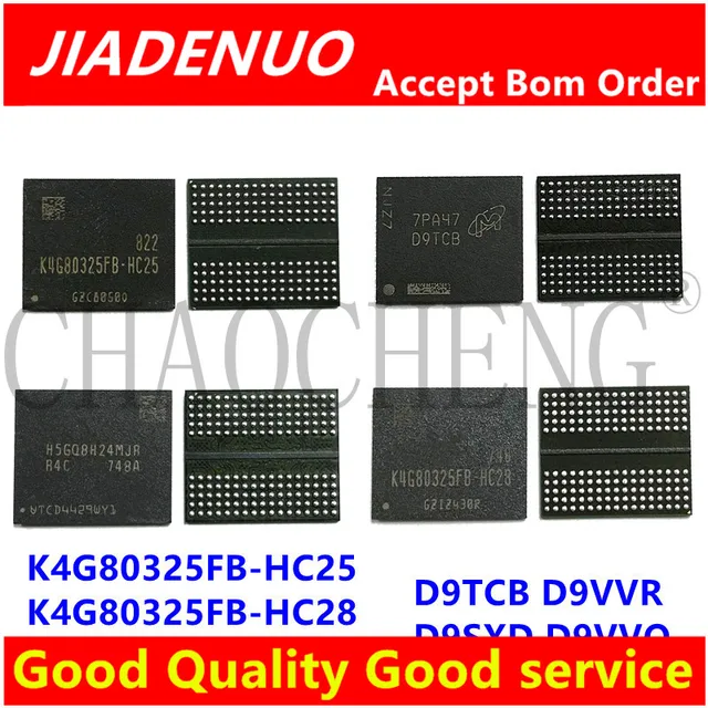 DDR5 8G (1 sztuka) 100% test D9VRL D9VRK D9SSX D9VVQ D9VVR D9TXS D9SXD D9SXC D9TCB D9VRN Chipset BGA