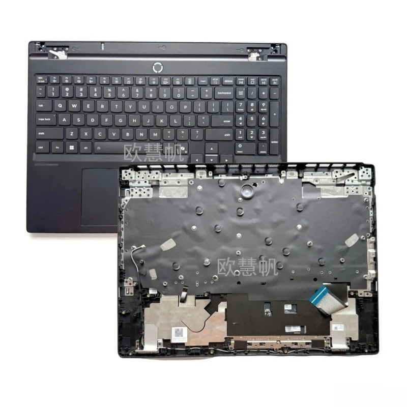 T New Repair Accessories for Y7000 IAX10 R7000 IRX10 ADR10 2025 Laptop Palmrest Upper Cover with US Backlit Keyboard