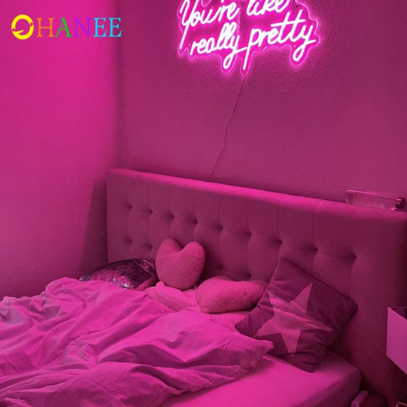 Factory Direct Wedding Marriage Party Wall Decor Custom Led youre like really pretty Neon Sign Light