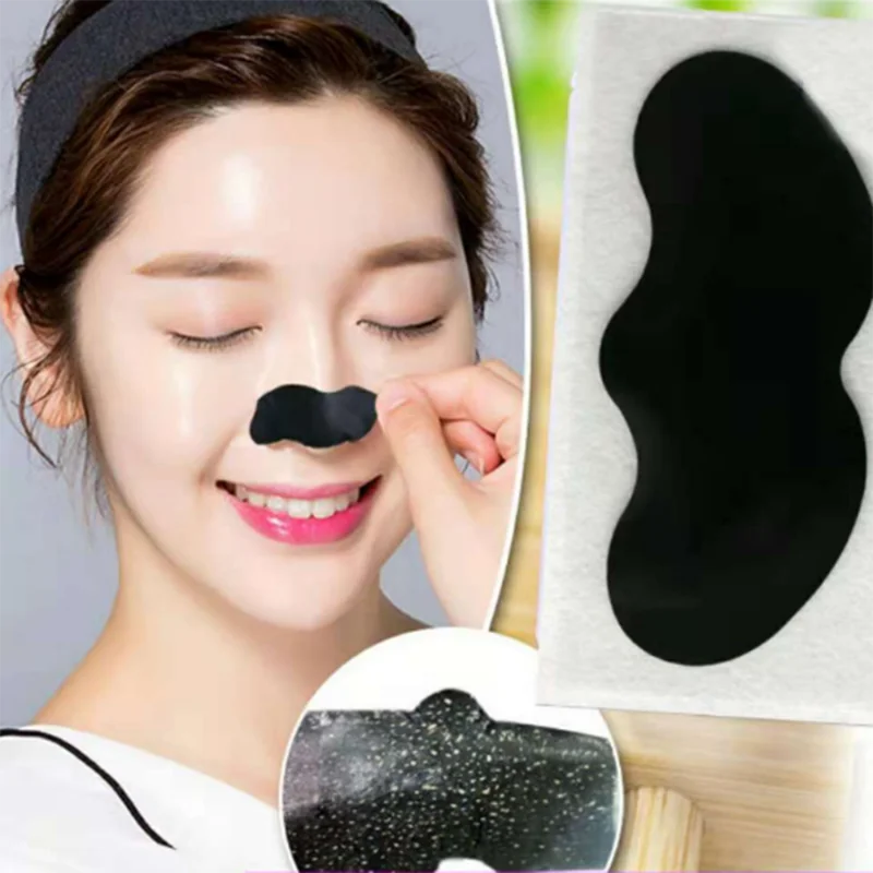 Nose Blackhead Remover Mask Deep Cleansing Skin Care Shrink Pore Acne Treatment Unisex Mask Nose Black Dots Pore Clean Strips