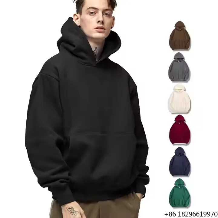 casual-cotton-black-custom-logo-print-regular-fit-daily-oversized-hoodie