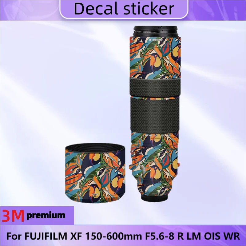 

For FUJIFILM XF 150-600mm F5.6-8 R LM OIS WR Lens Sticker Protective Skin Decal Film Anti-Scratch Protector Coat XF150-600mm