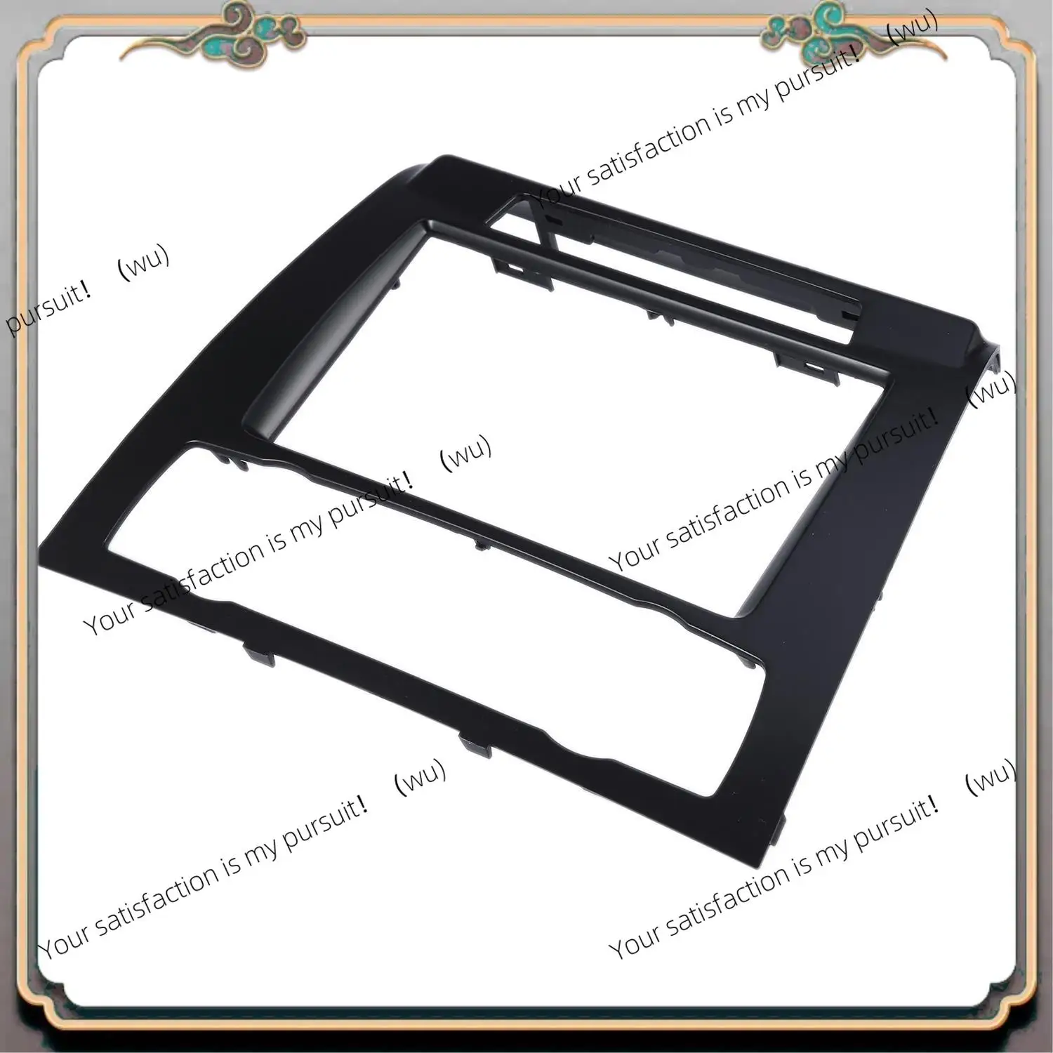 

ZOCI-надельный двойной Din автомобильный радиоприемник стерео монтажный комплект для приборной панели BMW 1 E81 E82 E87 E88 2007-2011, адаптер для отделки аудиопанели лицевой панели