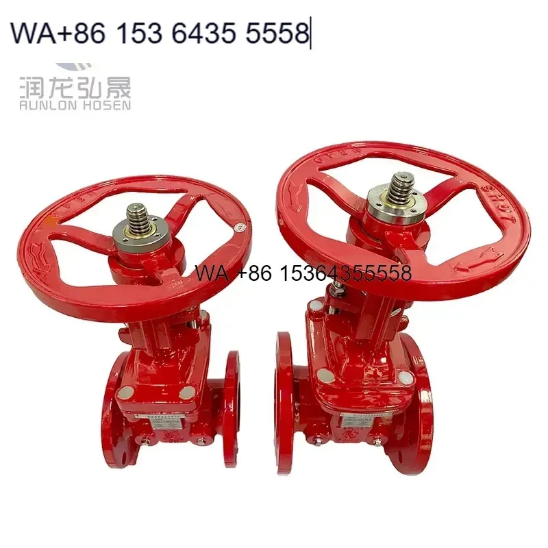 Wmwmnu for FM UL Fire Protection System Fire Fighting Pipes Fire Sprinkler System Flanged Resilient OSY Gate Valve