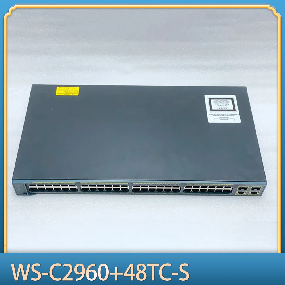 Network Gigabit Switch 48-Port 100M+2Gigabit WS-C2960+48TC-S
