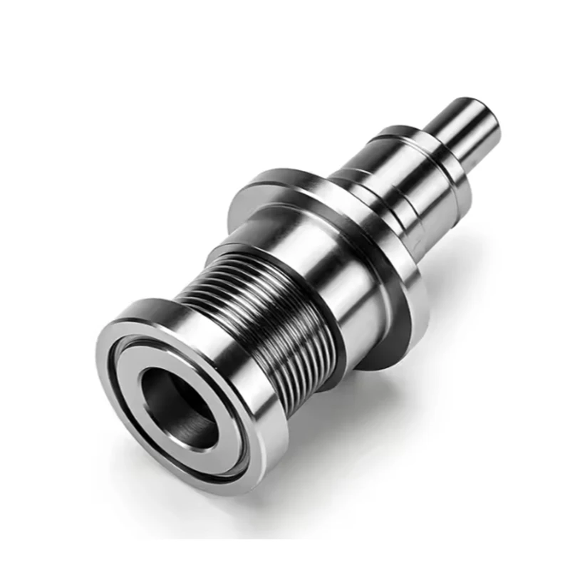 

Custom CNC Machining of Metal Flange Connected Shaft Parts