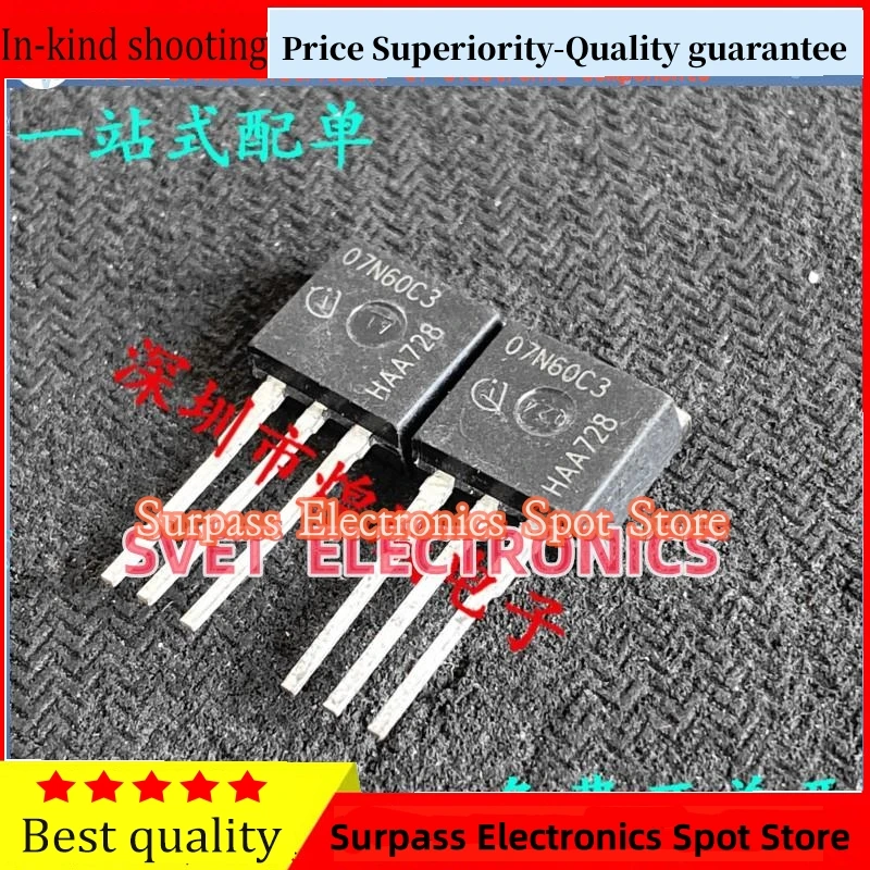 

10PCS-50PCS 07N60C3 MOS TO-262 Original Fast shipping