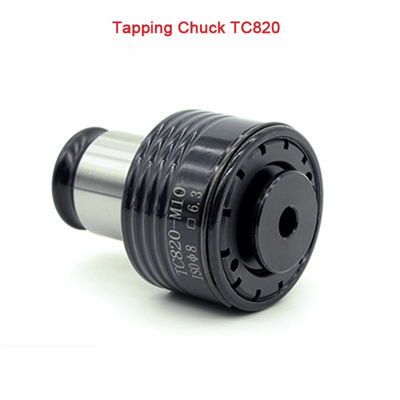 

TC82 Tapping Chuck M2 M3 M4 M5 M6-8 M10 M12 M14 M16 M18-20 Overload Protection ISO Standard Drill Chuck 19mm For Tapping Machine