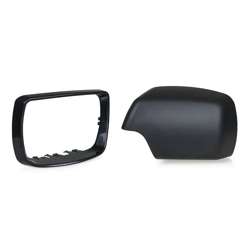 Car Passenger Side Mirror Cover &Trim Ring Fit for  BMW E53 X5 00-06 51168256322 Left/Right Side Rear View Mirror Cover Cap