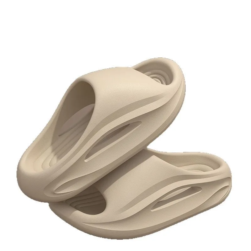 

Мужские шлепанцы из ПВХ с мягкой подошвой, нескользящие, повседневные, для пляжа, улицы, дома, ванной, парные, новые сандалии