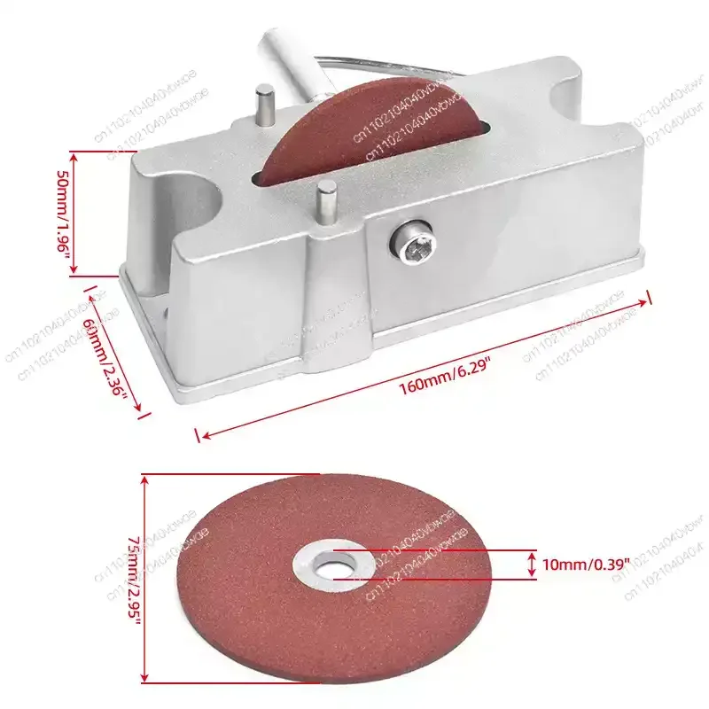 Suitable for modifying car grinding piston ring machine, hand crank piston ring clearance grinder tool