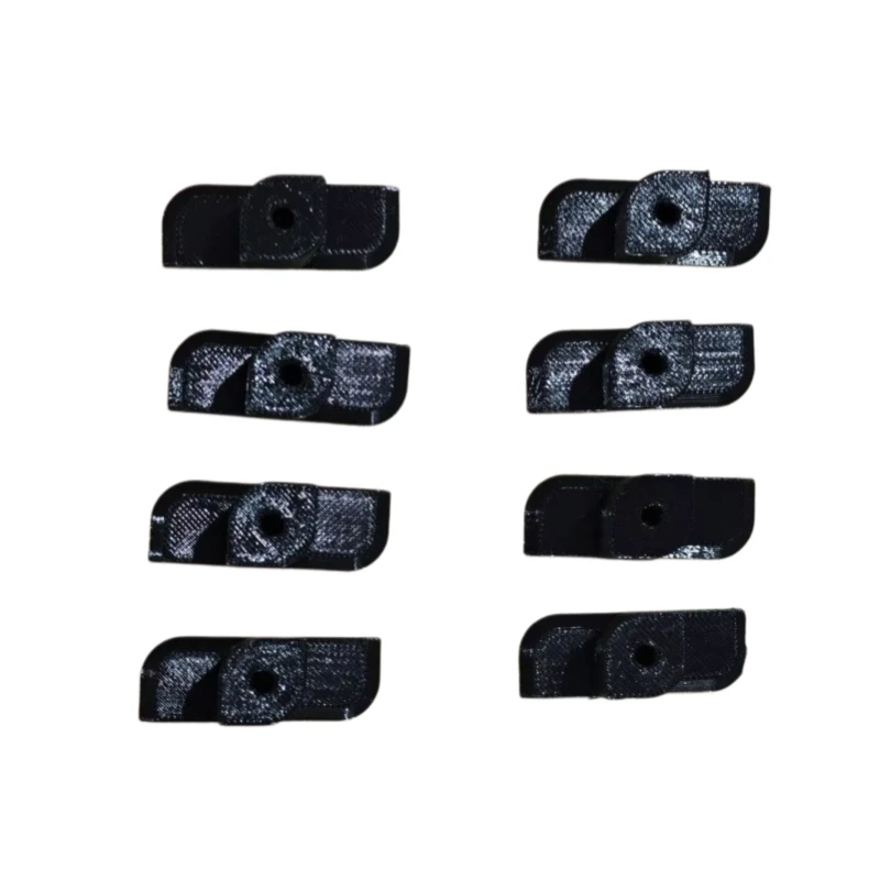 8Pcs Twist Lock Fixings for Acoustic Decorative Panels Soundproof Wall Mounting Screws Kit