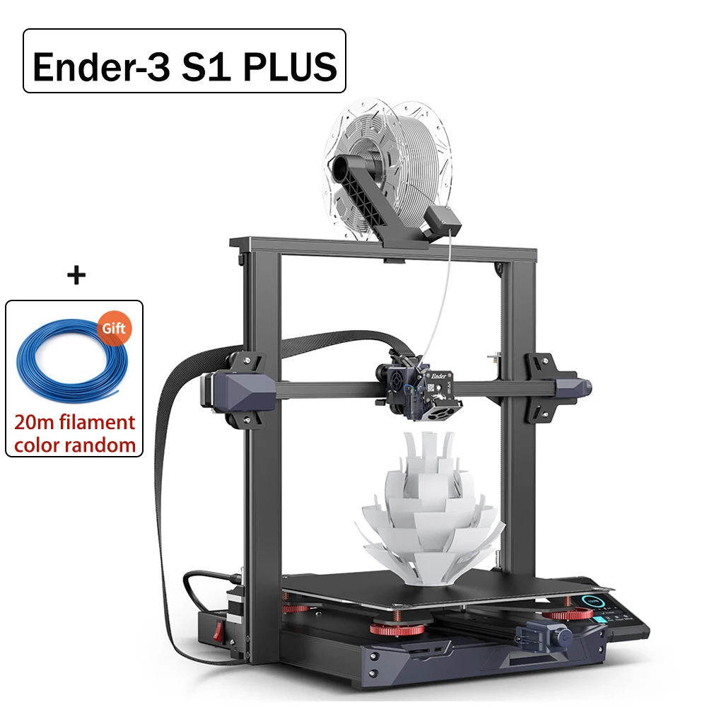 Imagem -03 - Creality-extrusora Direta de Engrenagem Dupla Impressora 3d Extrusora Silenciosa Pro Ender 3s1 3s1 Plus 4.3 32bit