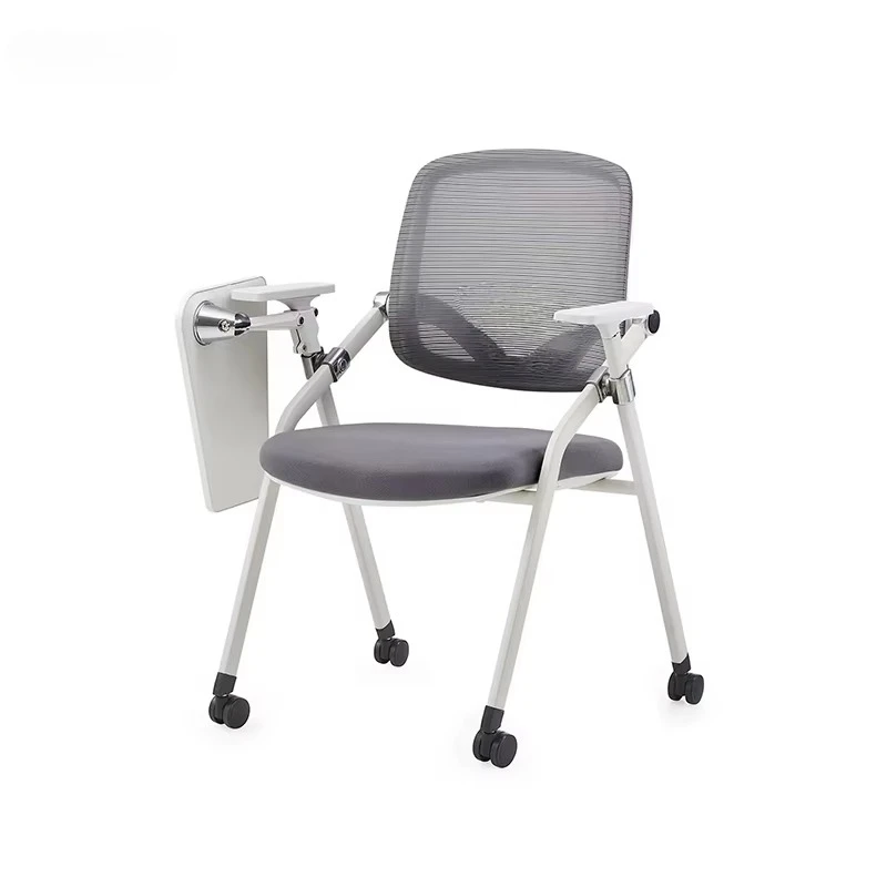 & Best Quality Ergonomic Mesh Foldable Stackable Conference Chair for Modern Office Workspace