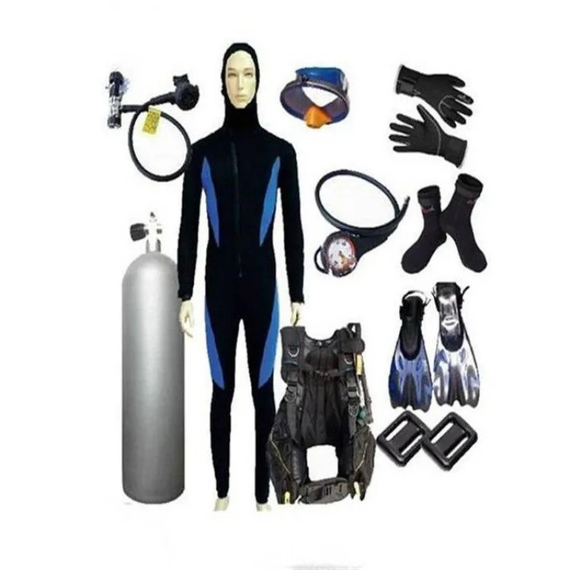 Snorkel Diver Outdoor Lifesaving Self-priming Diving Equipment Ship