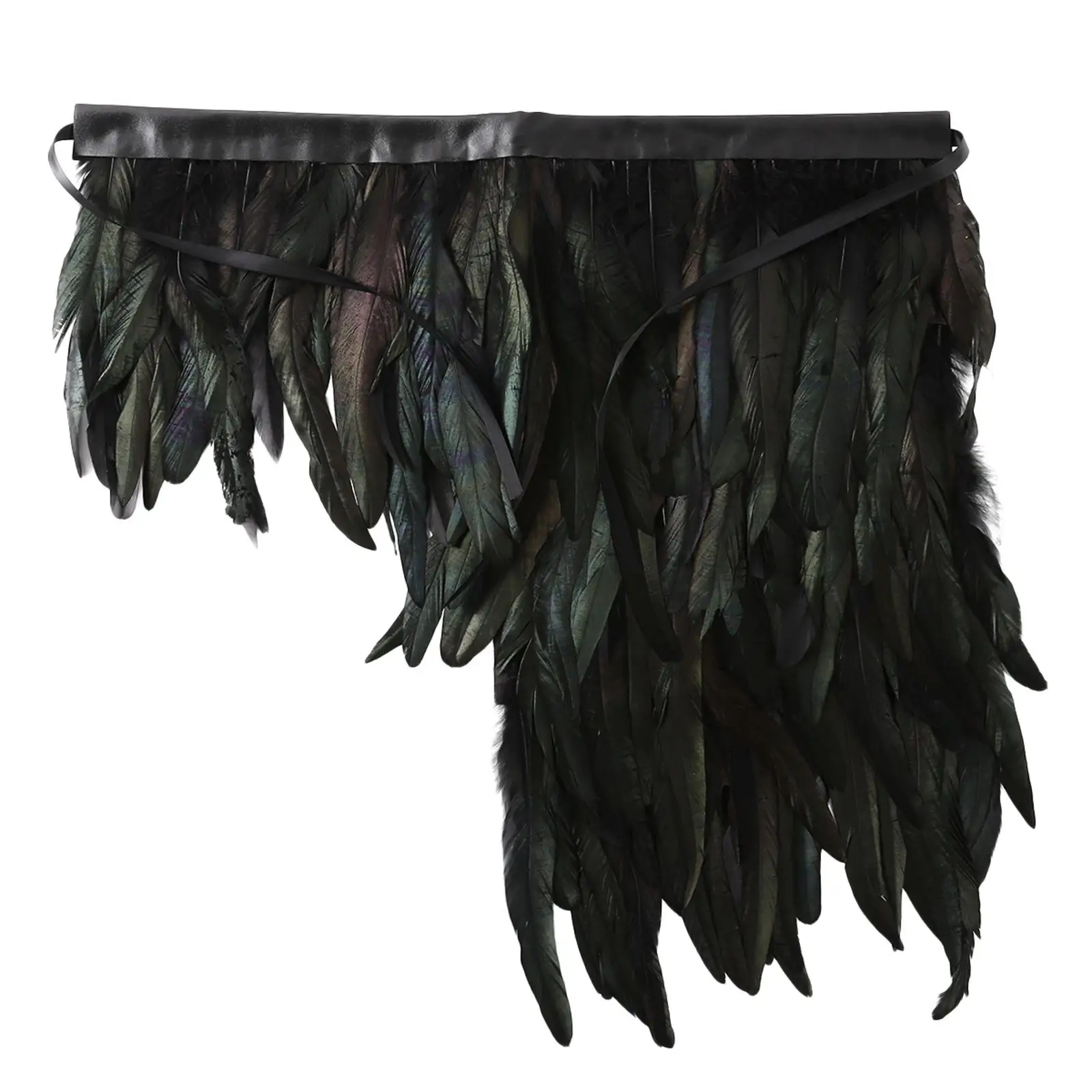 Shoulder Wrap Feather Shrug Shawl for Carnival Gift Costume Accessories