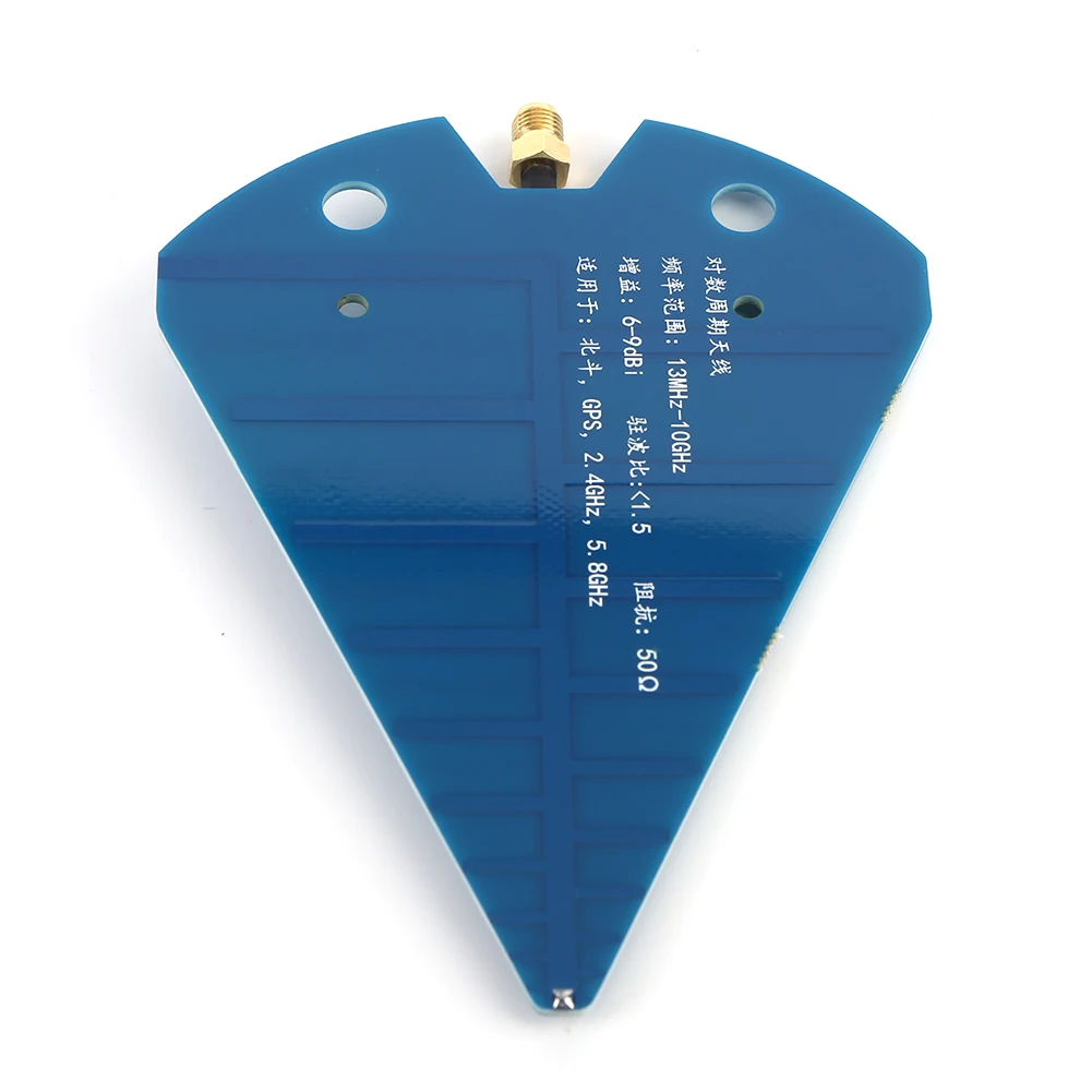 1300 ميجا هرتز - 10 جيجا هرتز سجل صغير هوائي دوري 50 واط هوائي اتجاهي 6-9dB كسب الاتجاه السلبي العثور على هوائي للنطاق العريض