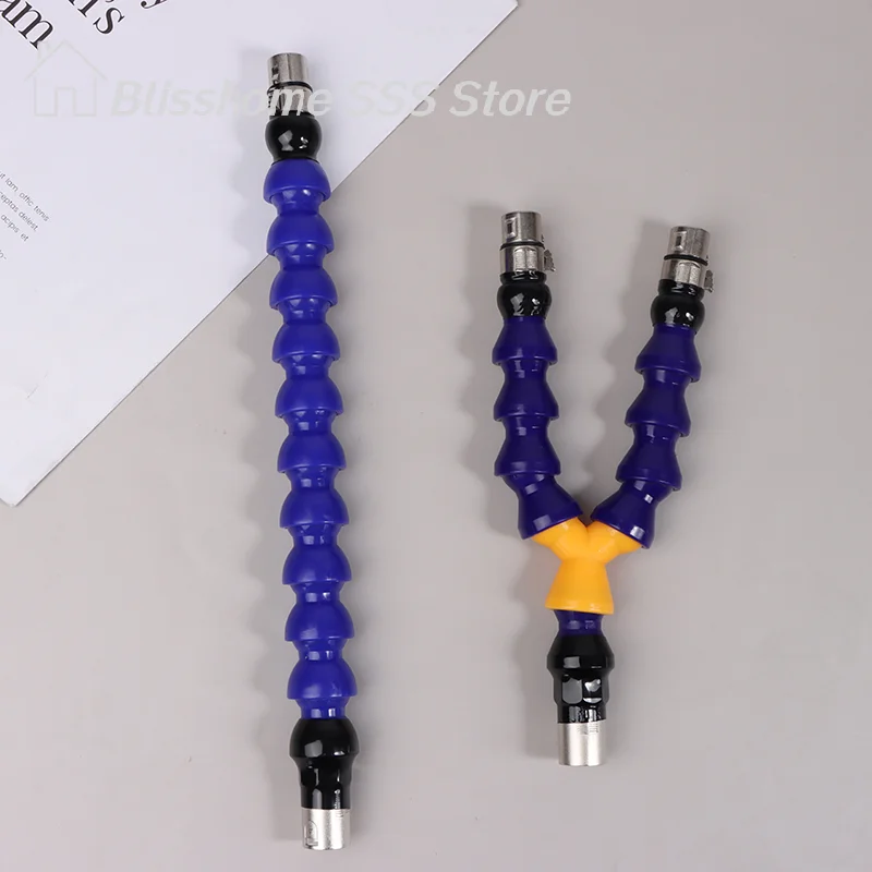 【S】Practical Practical 3XLR Reciprocating Machine Extension Tube Adjustable Bendable Powerful Connector Electric Tools