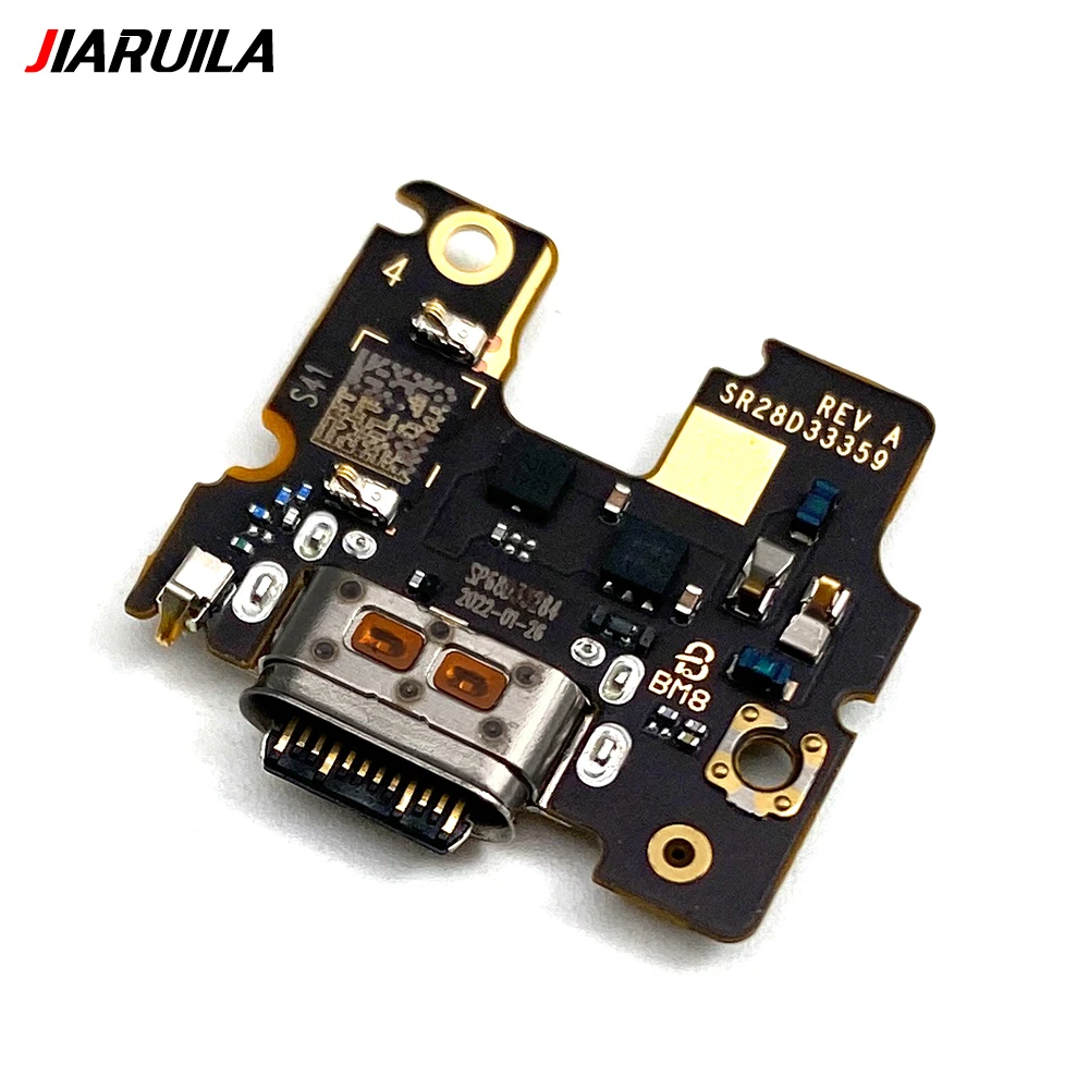 Tested For Moto Edge 30 Fusion / S30 Pro USB Port Charger Dock Plug Connector Charging Board FLex Cable Mic Microphone Board