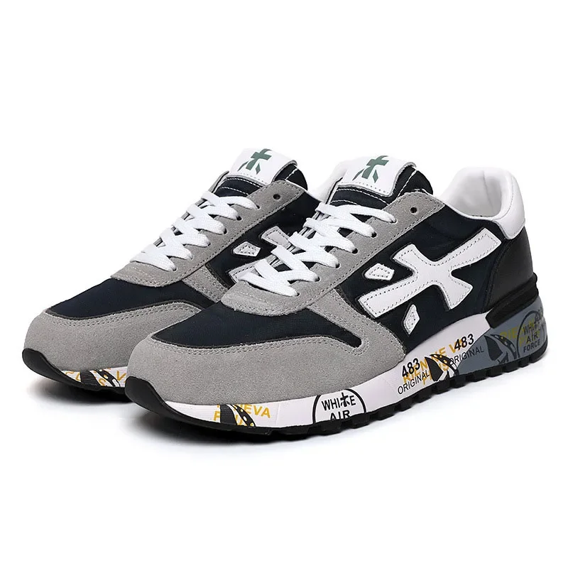 

Zapatos de hombre estilo Forrest Gump, versátiles para deporte y uso casual, ideales para la moda urbana.