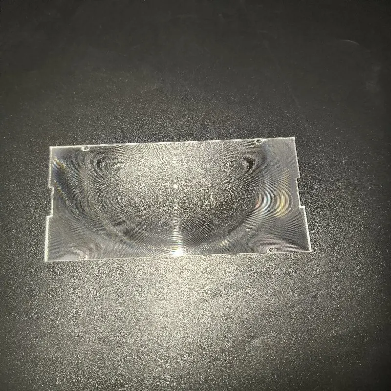 99×60mm Fresnel Lens DIY Projection Accessories 4-inch Threaded Fresnel Mirror Essential Accessory for Projector Enthusiasts