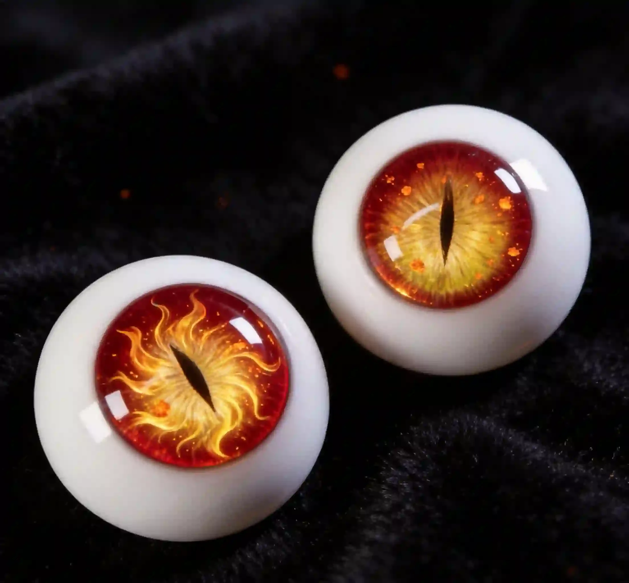 

1 6 scale doll accessorie safety eyes 18mm 20mm "cat eye" , doll accessories original bjd eyes free shipping