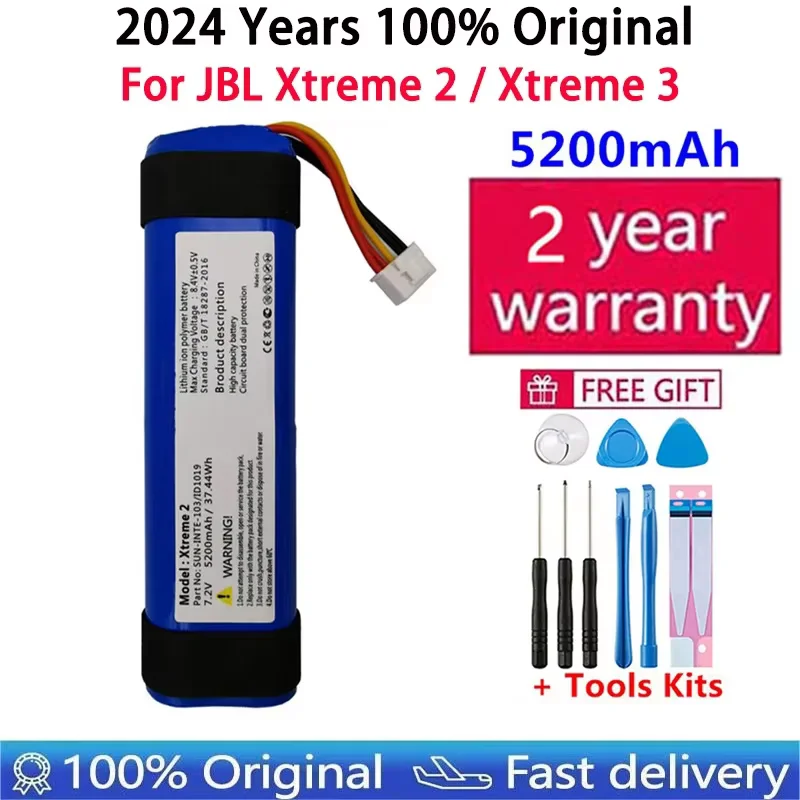 

100% Original New 5200mAh 37.44Wh Battery For JBL Xtreme2 2nd Player Xtreme3 Xtreme 2 3 Batteries Tracking Number With Tools