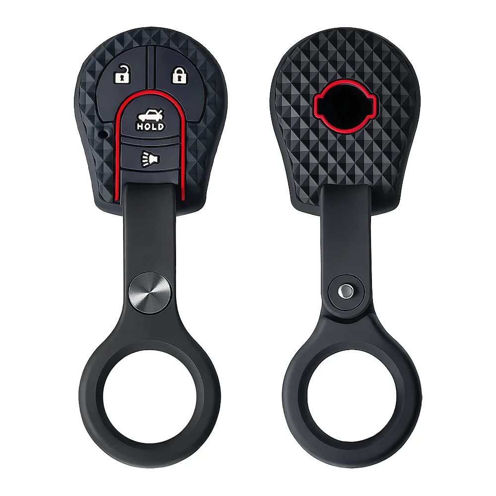 Remote 4 Buttons Car Key Fob Cover Silicone Case Shell For Nissan Maxima Altima Sentra